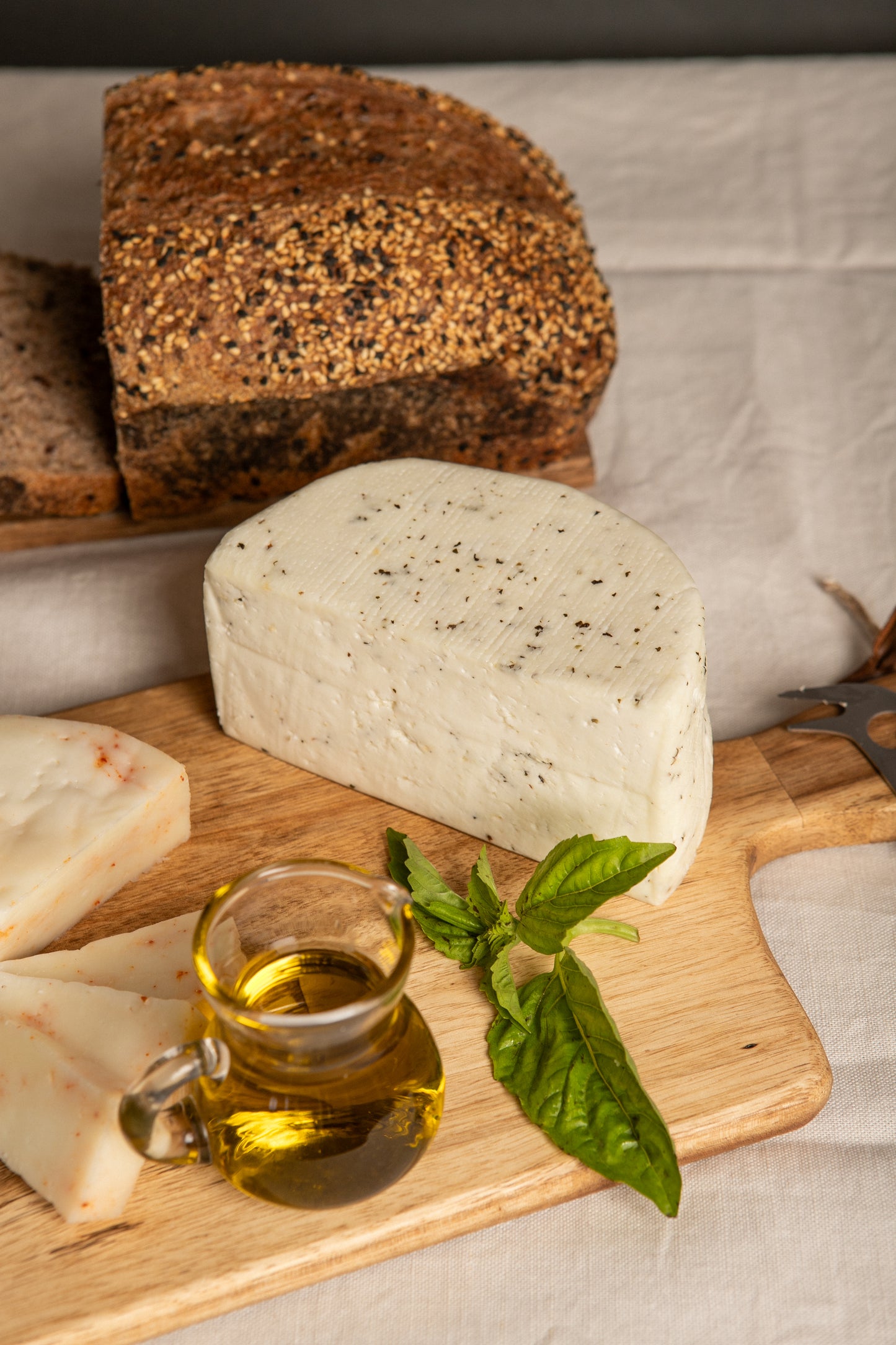 Queso fresco Albahaca